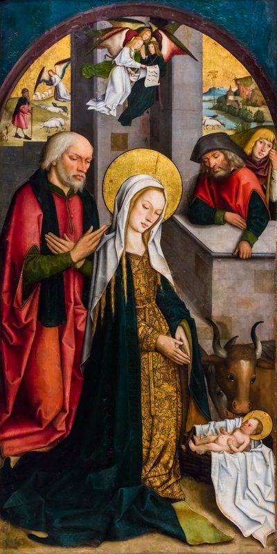Jesu fødsel av Bartholome Zeitblom