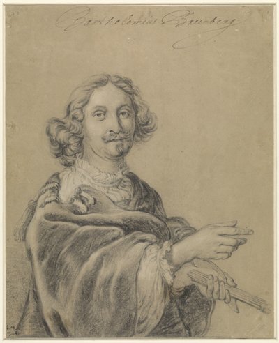 Portrett av Bartholomew Breenbergh av Bartholomeus Breenbergh (possibly)