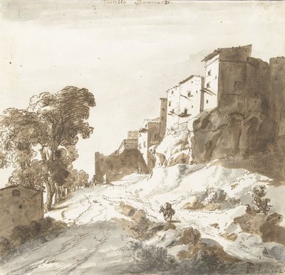 Bomarzo Castle, 1625 (penn) av Bartholomeus Breenbergh