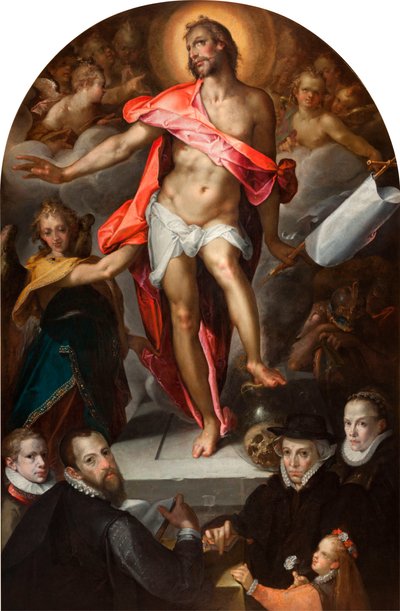 Epitaf av gullsmed Nicolas Müller fra Praha av Bartholomaeus Spranger