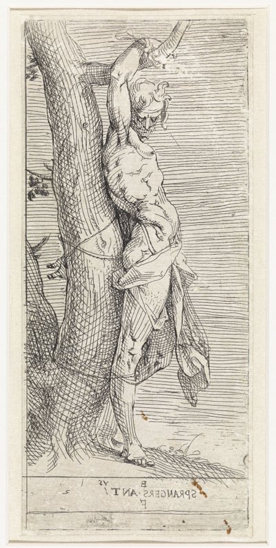 Sankt Sebastians martyrium av Bartholomeus Spranger