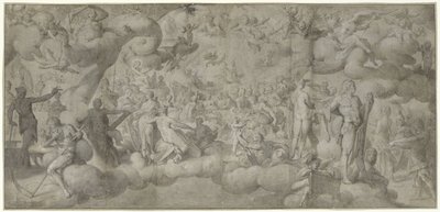 Bryllupet til Amor og Psyke av Bartholomeus Spranger
