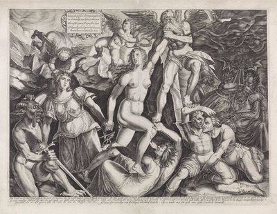 Tid bringer sannheten frem i lyset ved hjelp av rettferdighet av Bartholomeus Willemsz. Dolendo