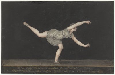 Danser Annette Köbler, Pas-de-Zephir-utøveren av Bartholomeus Ziesenis