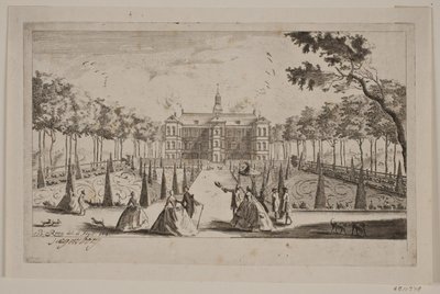 Jægersborg slott av Bartholomæus Roque