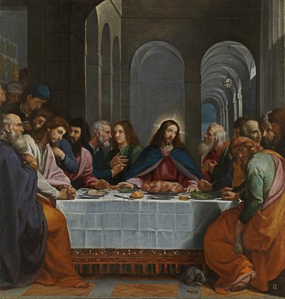 Den siste nattverd av Bartolomé Carducho