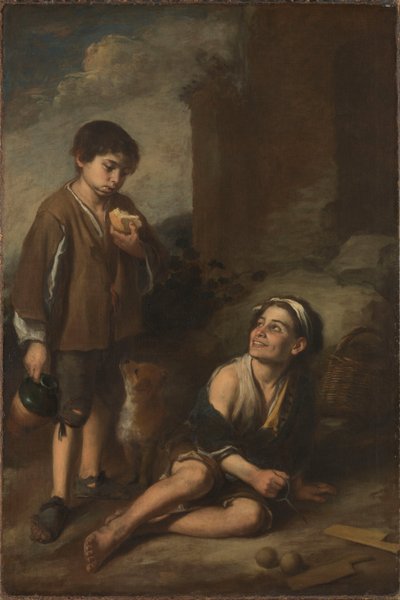 To bondegutter av Bartolomé Esteban Murillo