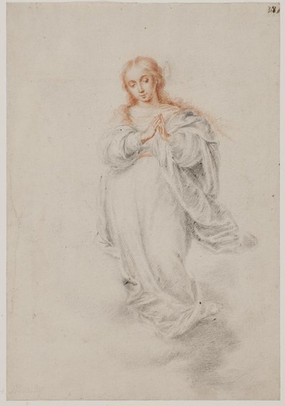 Den ulastelige unnfangelse, Jomfru Maria av Bartolomé Esteban Murillo