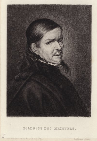 Portrett av Bartolome Esteban Murillo av Bartolomé Esteban Murillo