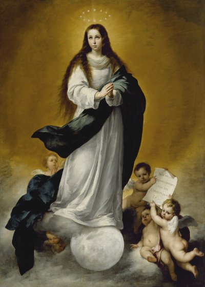 The Virgin of the Immaculate Conception, ca. 1660 av Bartolomé Esteban Murillo