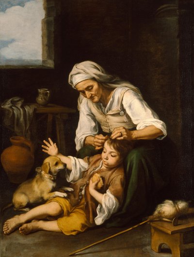 Hjemlig toalett av Bartolomé Esteban Murillo