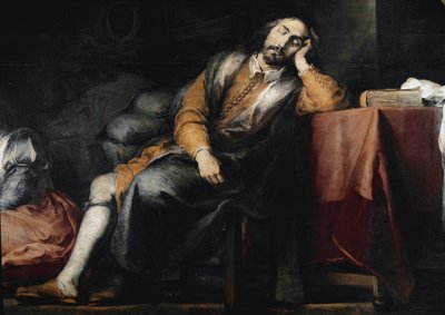Historien om grunnleggelsen av Santa Maria Maggiore i Roma: drømmen om patricieren av Bartolomé Esteban Murillo