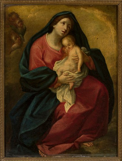 Madonna med barn av Bartolomé Esteban Murillo