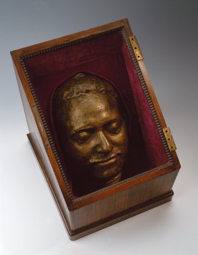 Dødsmaske til Peter I, 1725 av Bartolomeo Carlo Rastrelli