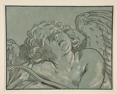 Sovende Amor av Bartolomeo Coriolano