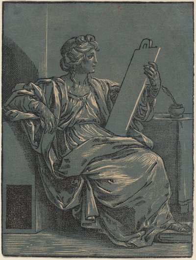 Sibyl av Bartolomeo Coriolano or Giuseppe Maria Moretti after Guido Reni