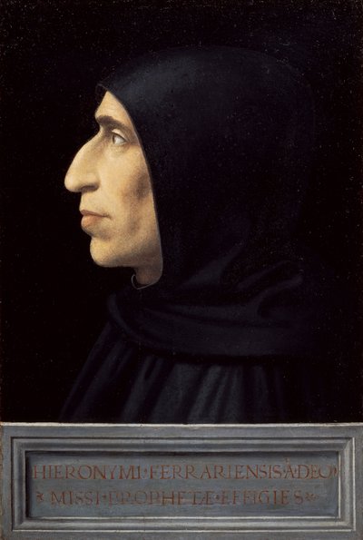 Girolamo Savonarola av Bartolomeo Fra