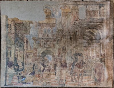 Halshugging av St. Paul av Bartolomeo Montagna