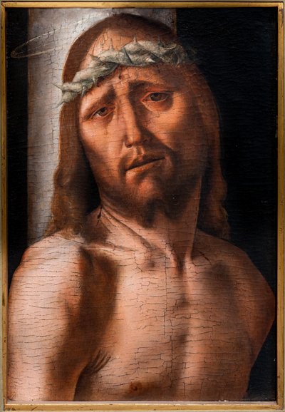 Kristus ved søylen, andre halvdel av 1400-tallet (olje på panel) av Bartolomeo Montagna