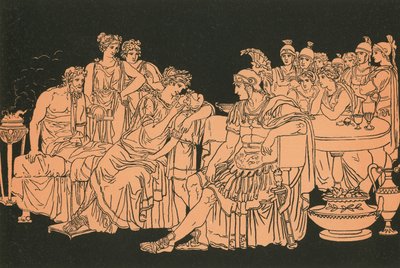 Dido og den falske Ascanius av Bartolomeo Pinelli