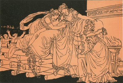 Dido på begravelseshaugen av Bartolomeo Pinelli