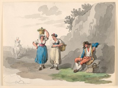 Return From The Vintage av Bartolomeo Pinelli