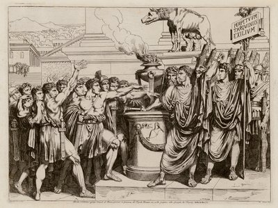 Brutus#39; ed (etsning) av Bartolomeo Pinelli