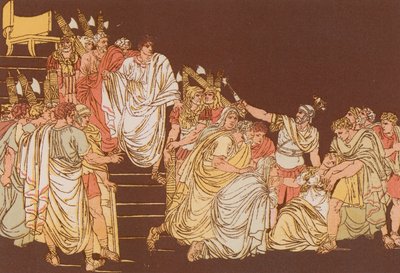 Virginias død av Bartolomeo Pinelli