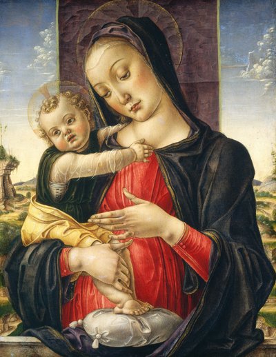 Madonna og barn, ca. 1475. av Bartolomeo Vivarini