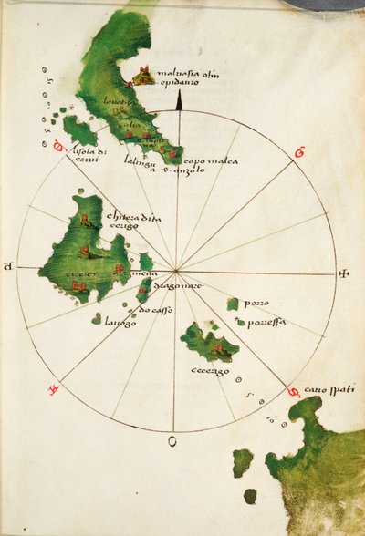 Kithira og Antikythira av Bartolomeo da li Sonetti