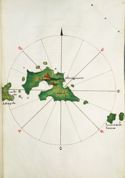 Los-kart, ca. 1480 (vellum) av Bartolomeo da li Sonetti