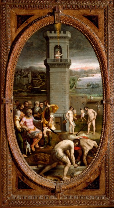 Danae av Bartolomeo di Mariano Traballesi