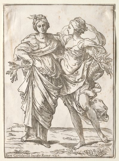 Alliance of Peace and Abundance, 1642. av Bartolommeo Coriolano