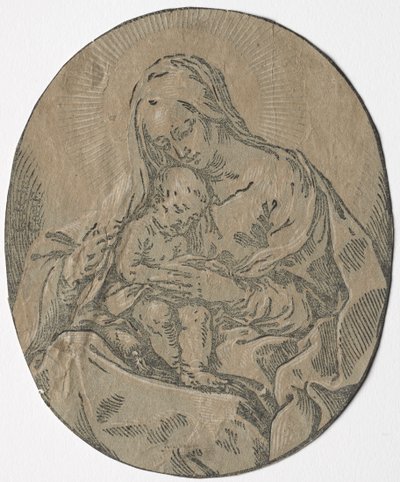 Madonna og barn av Bartolommeo Coriolano