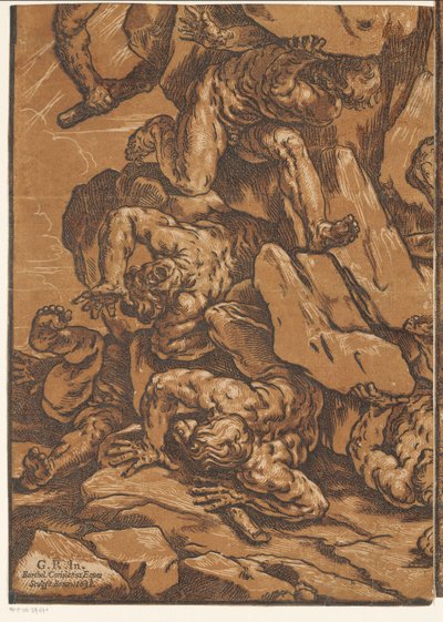 Kjempenes fall (del tre) av Bartolommeo Coriolano