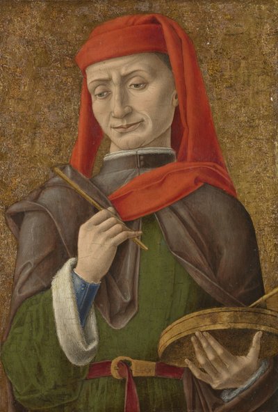 Saint Damian (eller Cosmas) av Bartolommeo Vivarini (attributed to)