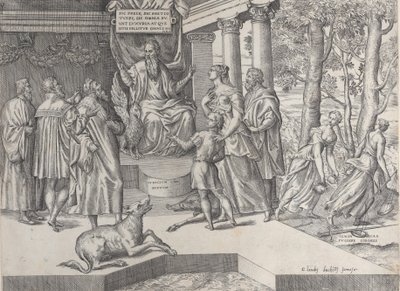 Den korrupte dommeren, 1565-73. av Battista del Moro