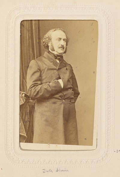 [Jules] Simon [pseud. av Jules Francois Simon Suisse, 1814–1896] av Bayard and Bertall
