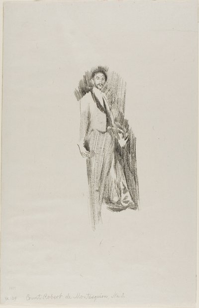 Grev Robert de Montesquiou av Beatrix Godwin Whistler