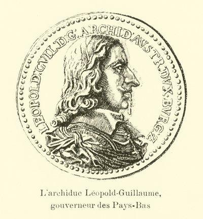 Erkehertug Leopold Wilhelm av Østerrike, guvernør i Nederland av Belgian School