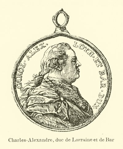 Charles Alexander, hertugen av Lorraine og Bar av Belgian School