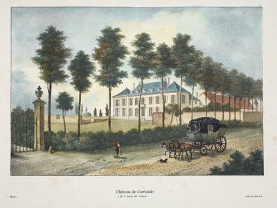 Corioule Castle, ca. 1895 (fotokrom) av Belgian School