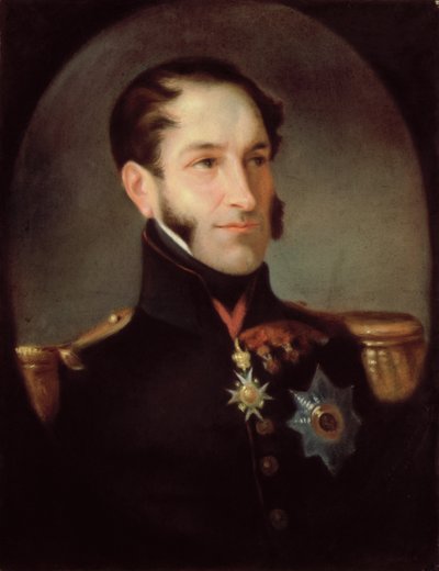 Leopold I (1790-1865) av Saxe-Cobourg-Gotha, 1841 av Belgian School