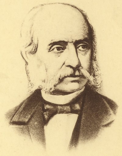 Portrett av Henri Vieuxtemps av Belgian School