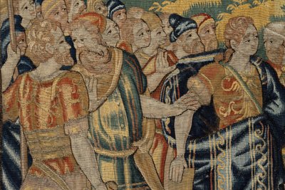 Historien om Kyros II den store, ca. 1590 (teppe) av Belgian School