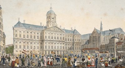 Gatebilde, ca. 1895 (photochrom) av Belgian School