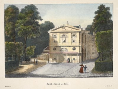 Royal Park Theatre, ca. 1895 (fotokrom) av Belgian School