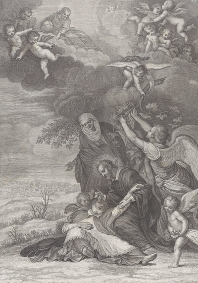 Miracle of a Saint, 1777 av Benedetto Eredi