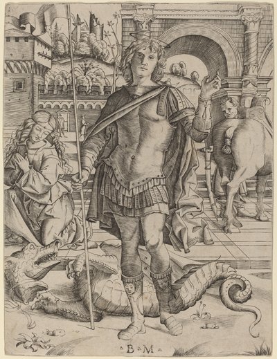 Saint George av Benedetto Montagna