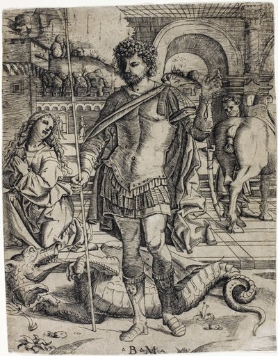 Saint George av Benedetto Montagna